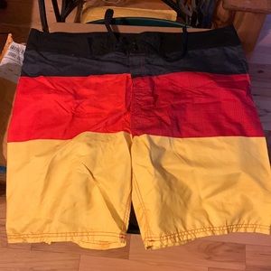 Men’s water/swim shorts. These do not have a liner. Size 40